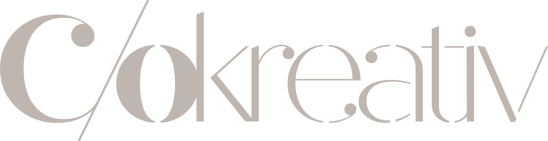 CO KREATIV logo beige 768x198